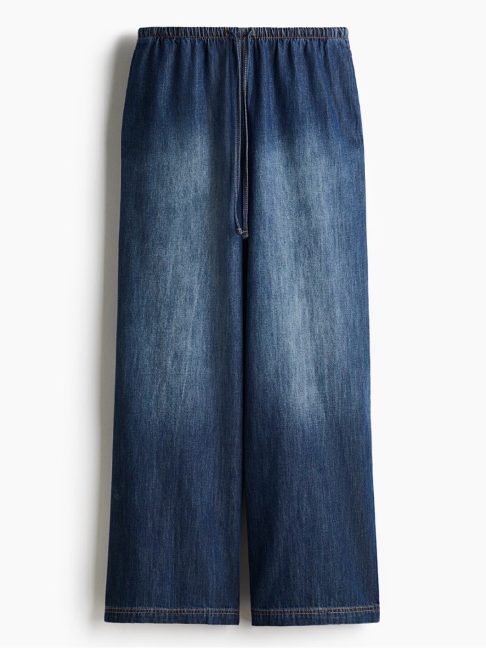 NWT H&M Divided Relaxed Indigo Blue Denim Jeans XXL